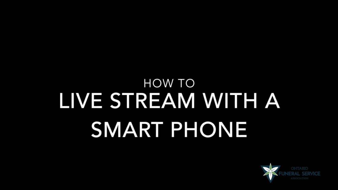 How To Live Stream With a Smart Phone During Covid-19